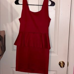 Open back party dress